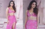 Kiara Advani looks marvelous in bold pink ensemble as she walks the ramp, Watch